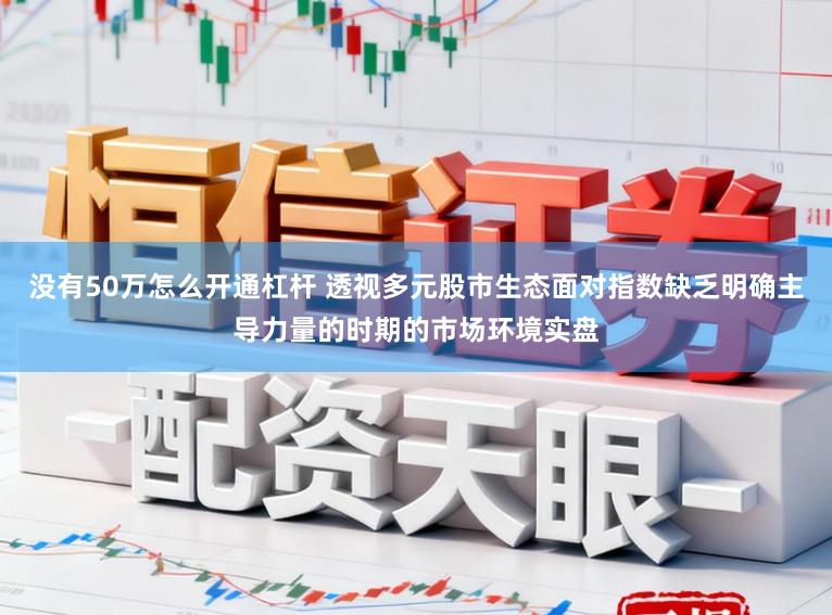 没有50万怎么开通杠杆 透视多元股市生态面对指数缺乏明确主导力量的时期的市场环境实盘