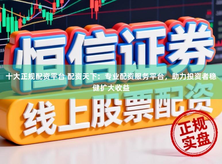 十大正规配资平台 配资天下：专业配资服务平台，助力投资者稳健扩大收益