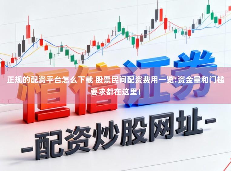 正规的配资平台怎么下载 股票民间配资费用一览:资金量和门槛要求都在这里！